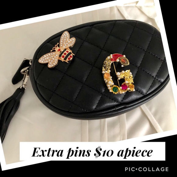 Price Drop! ⤵️ 1 Left!!! Black Quilted Fanny Pack - Picture 5 of 7